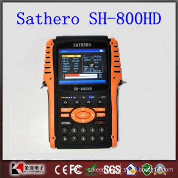 Sathero Sh-800HD DVB-S2 Digital Satellite Finder Meter Support USB2.0 HDMI